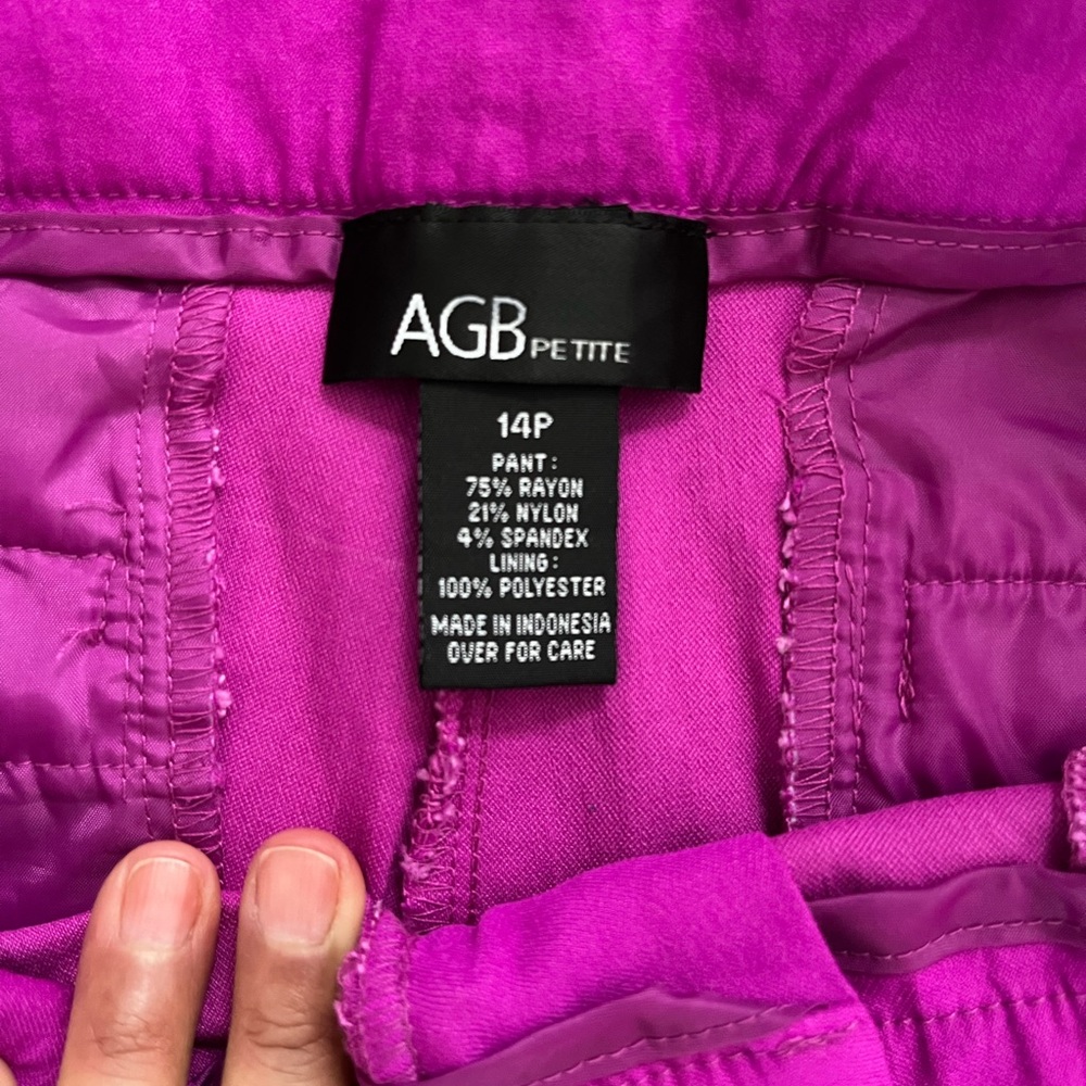 AGB Petite pants 14P - Picture 7 of 7